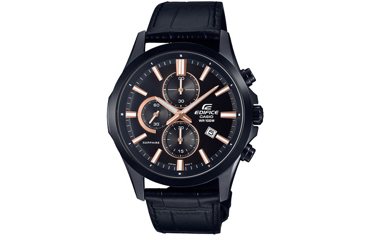 

Мужские часы EDIFICE черные CASIO