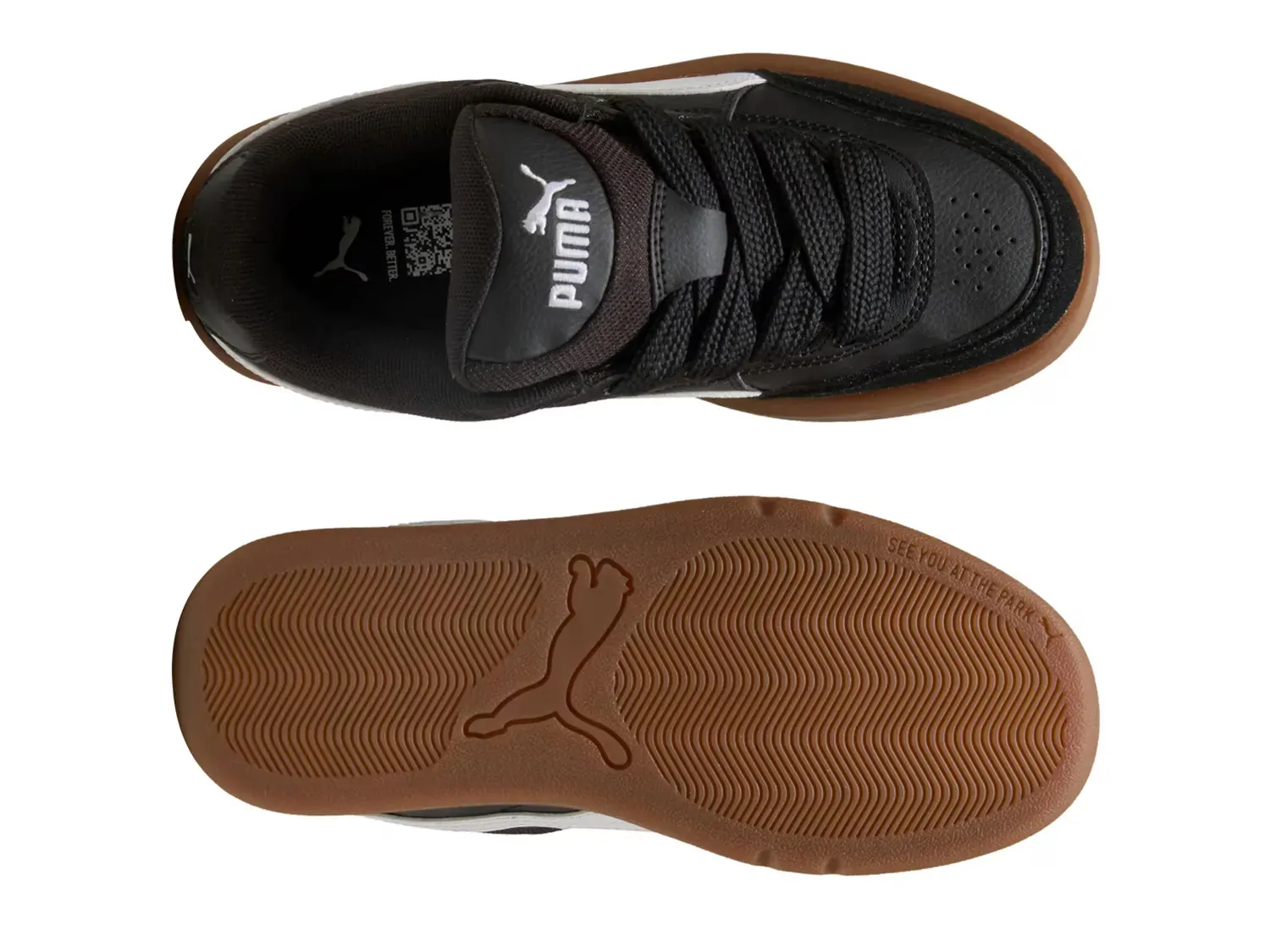 Парковые кроссовки SK8 - детские Puma, Black — фото 4