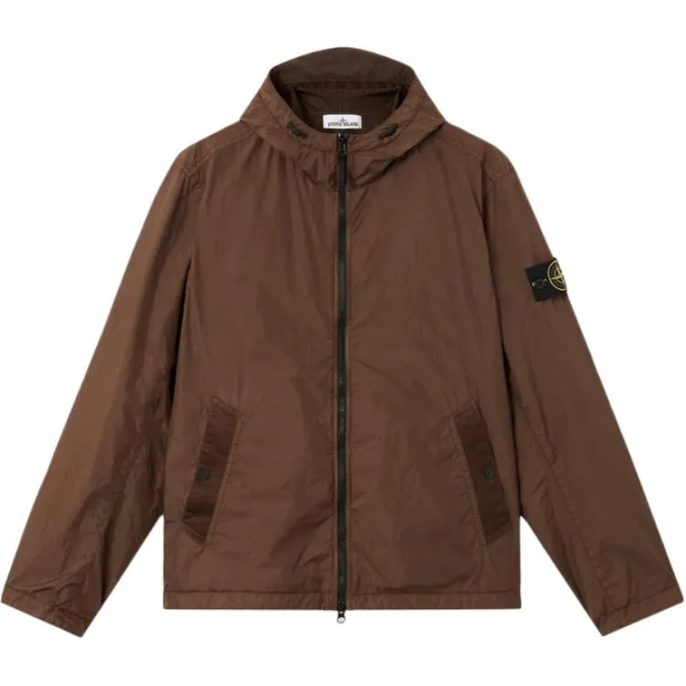 Куртка на молнии STONE ISLAND, Ochre