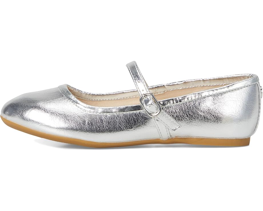 Детские балетки Nina Kids Nicola (Toddler/Little Kid/Big Kid), Silver Metallic — фото 4