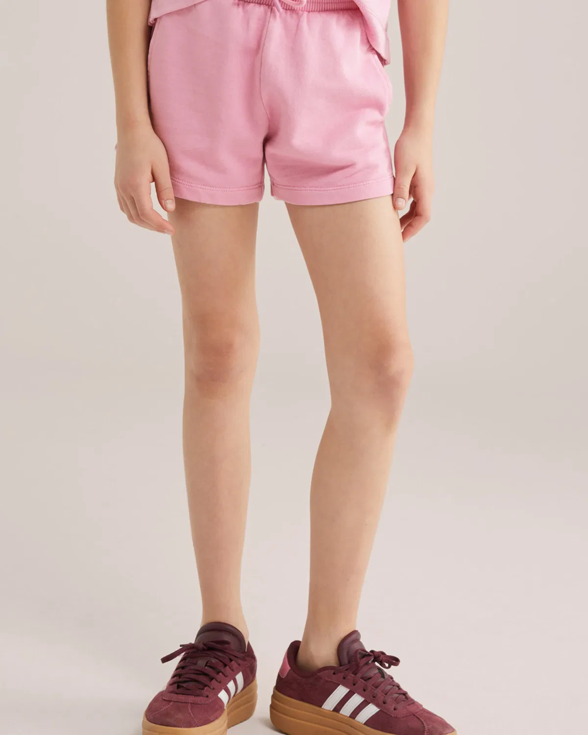 Брюки свободного кроя We Fashion, Pink — фото 3