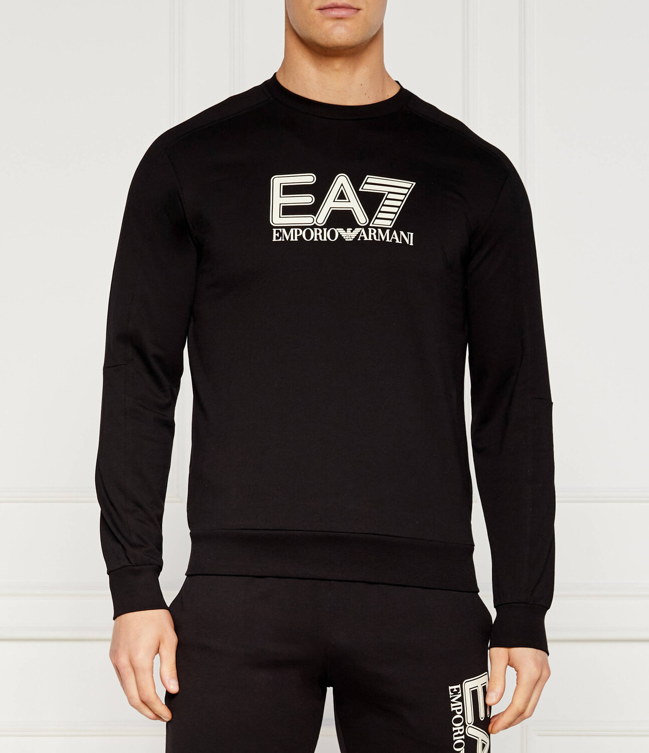 

Толстовка EA7 Slim Fit, черный