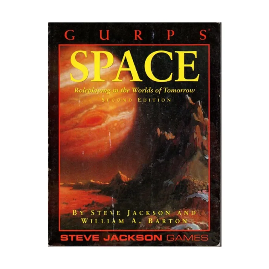 

Space (2nd Edition, 2nd Printing), GURPS (1st-3rd Edition) - Space, мягкая обложка