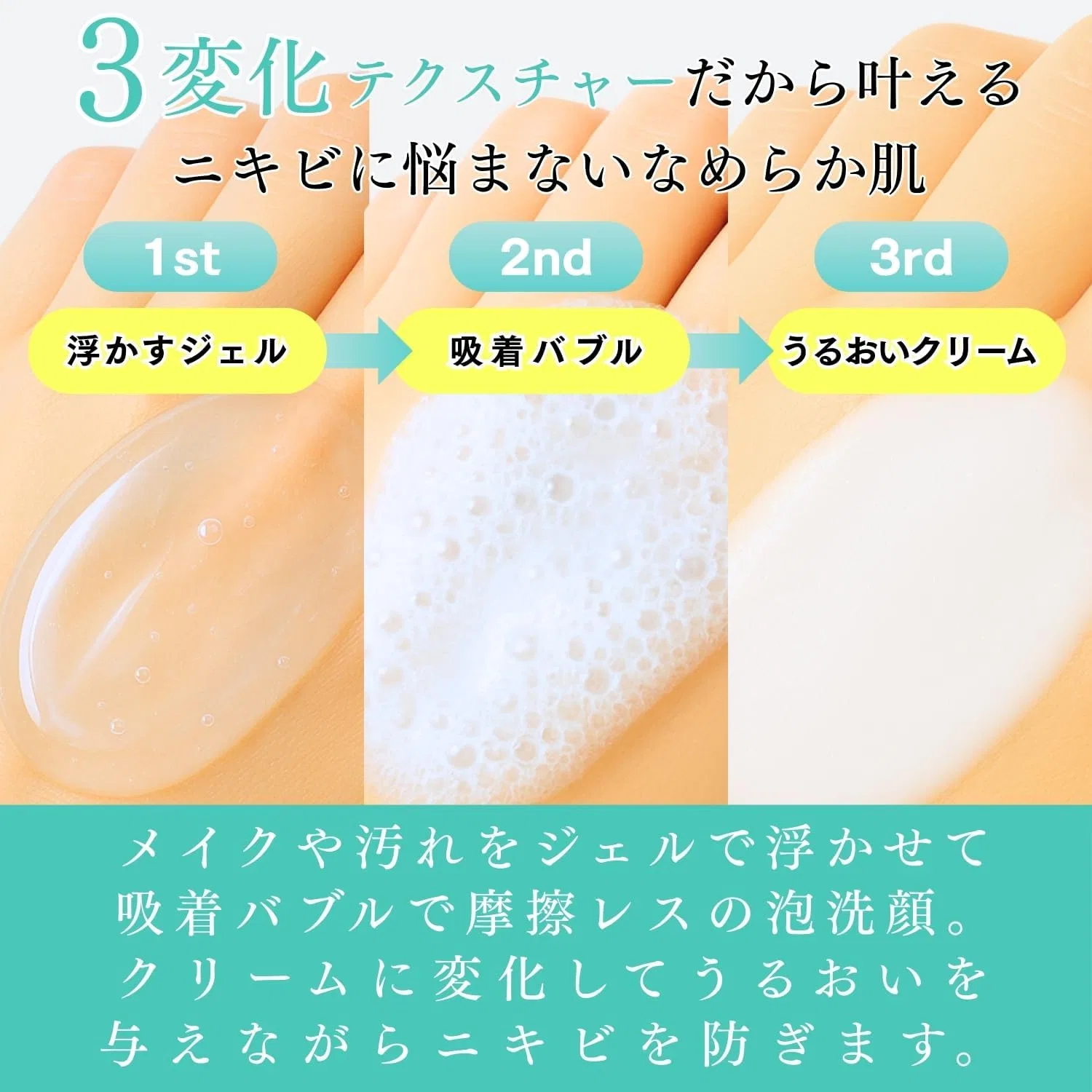 Пенка для умывания Doctor Re9 — Гель- от акне Dr. Bell Chiffon Adult Acne Care, 120 г — фото 3