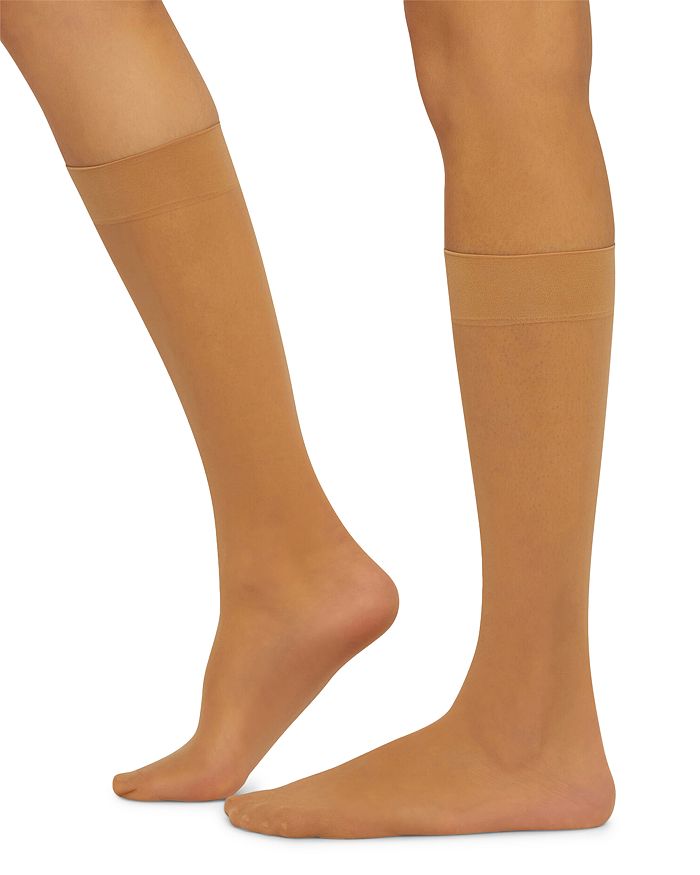 

Индивидуальные гольфы Wolford, коричневый/бежевый