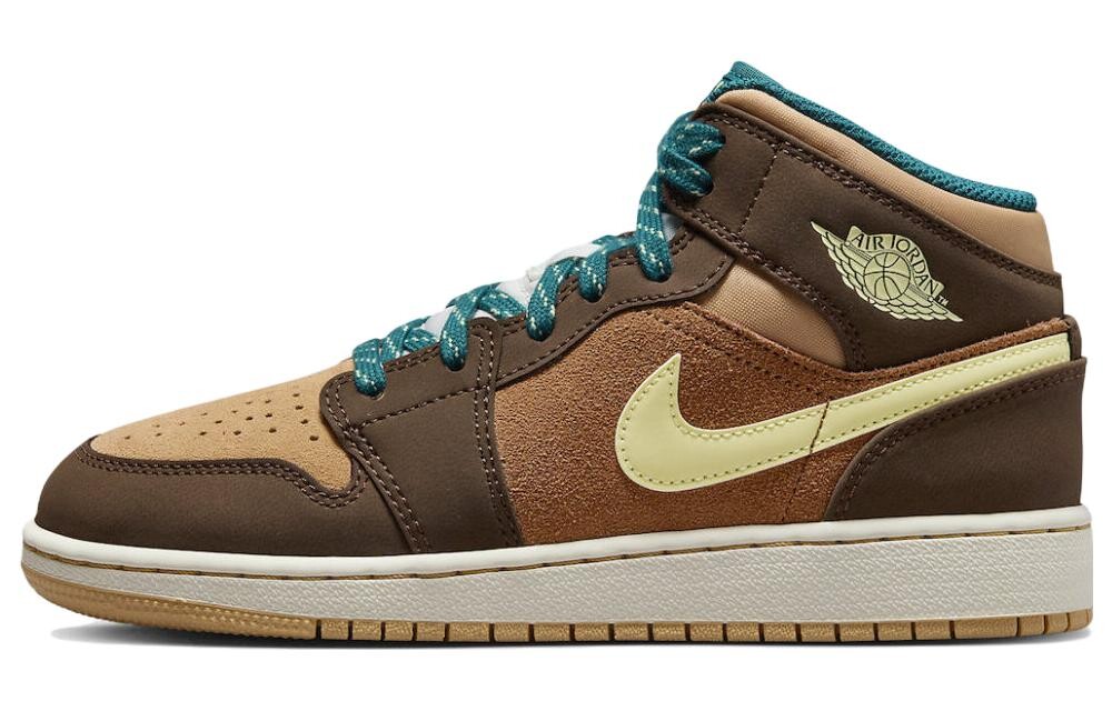 

Кроссовки Jordan 1 Mid Cacao Wow GS