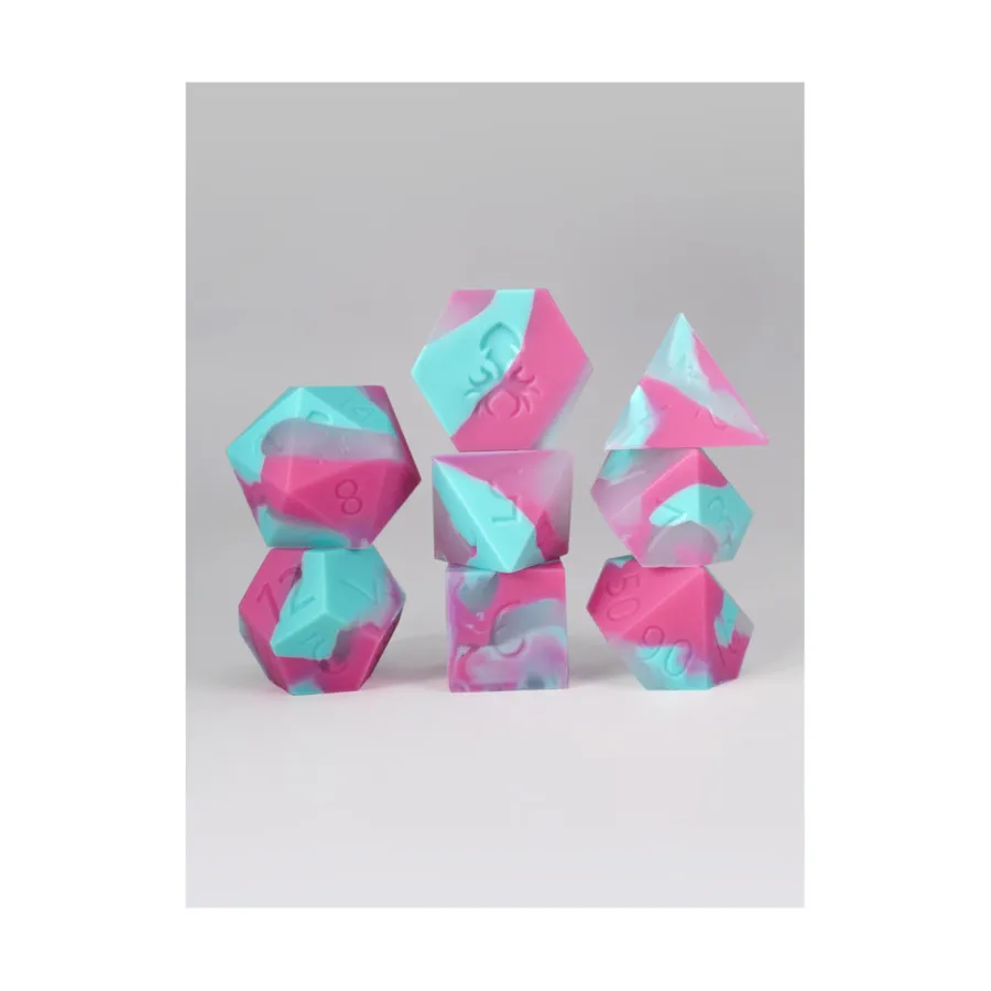 

Поликомплект - Единорог (8), Poly Sets - Silicone (Kraken Dice)