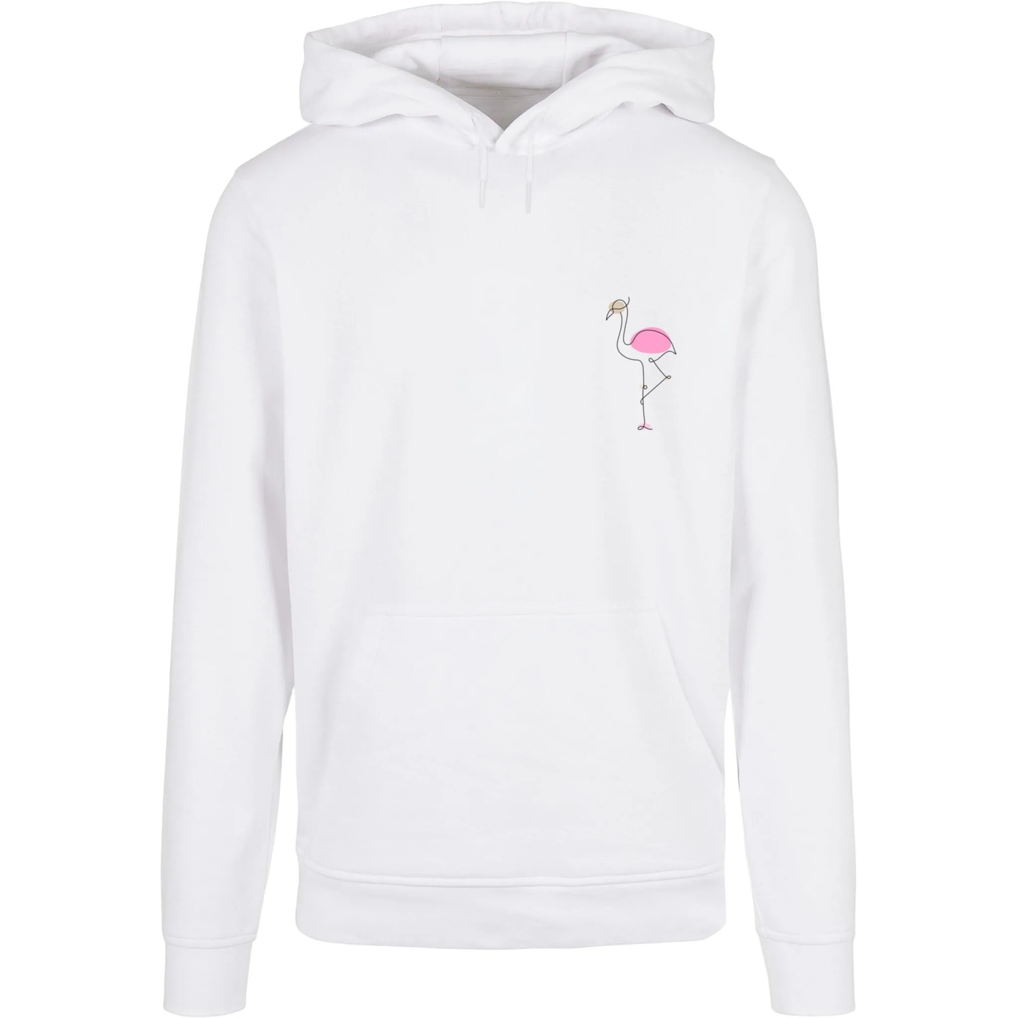

Толстовка с капюшоном Merchcode " Merchcode Men's Flamingo Basic Hoody", белый
