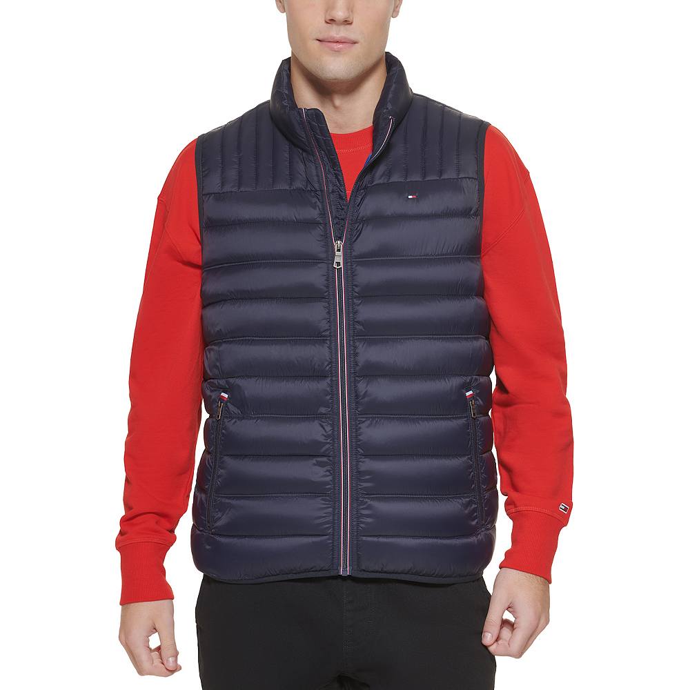 

Стеганый жилет Big & Tall Tommy Hilfiger, цвет Midnight