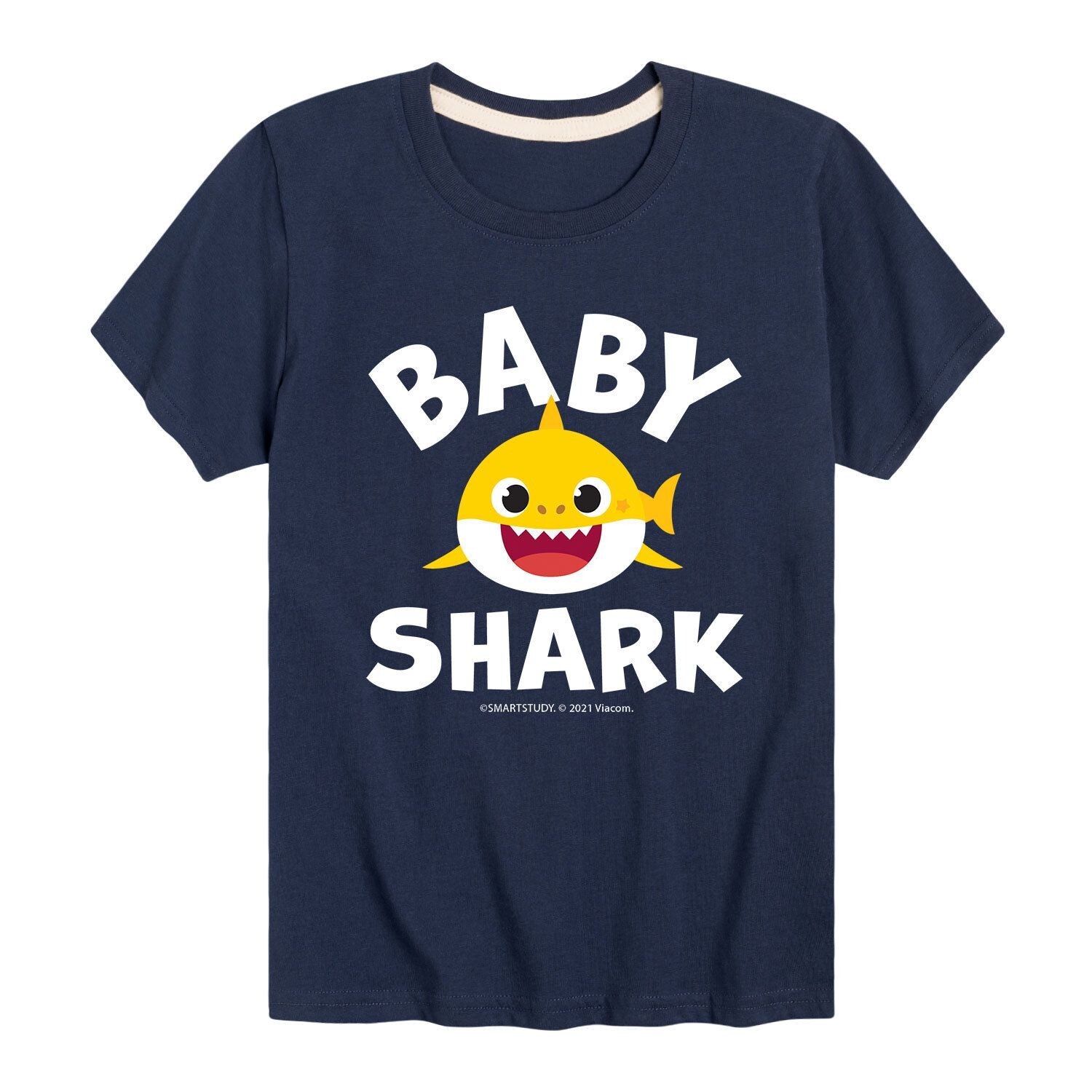 

Футболка с рисунком Baby Shark для мальчиков 8–20 лет Baby Shark, синий