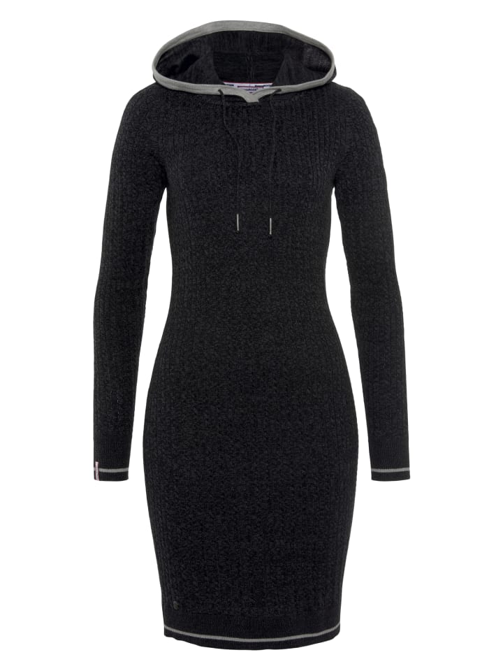 

Kangaroos Черно-антрацитовое вязаное платье