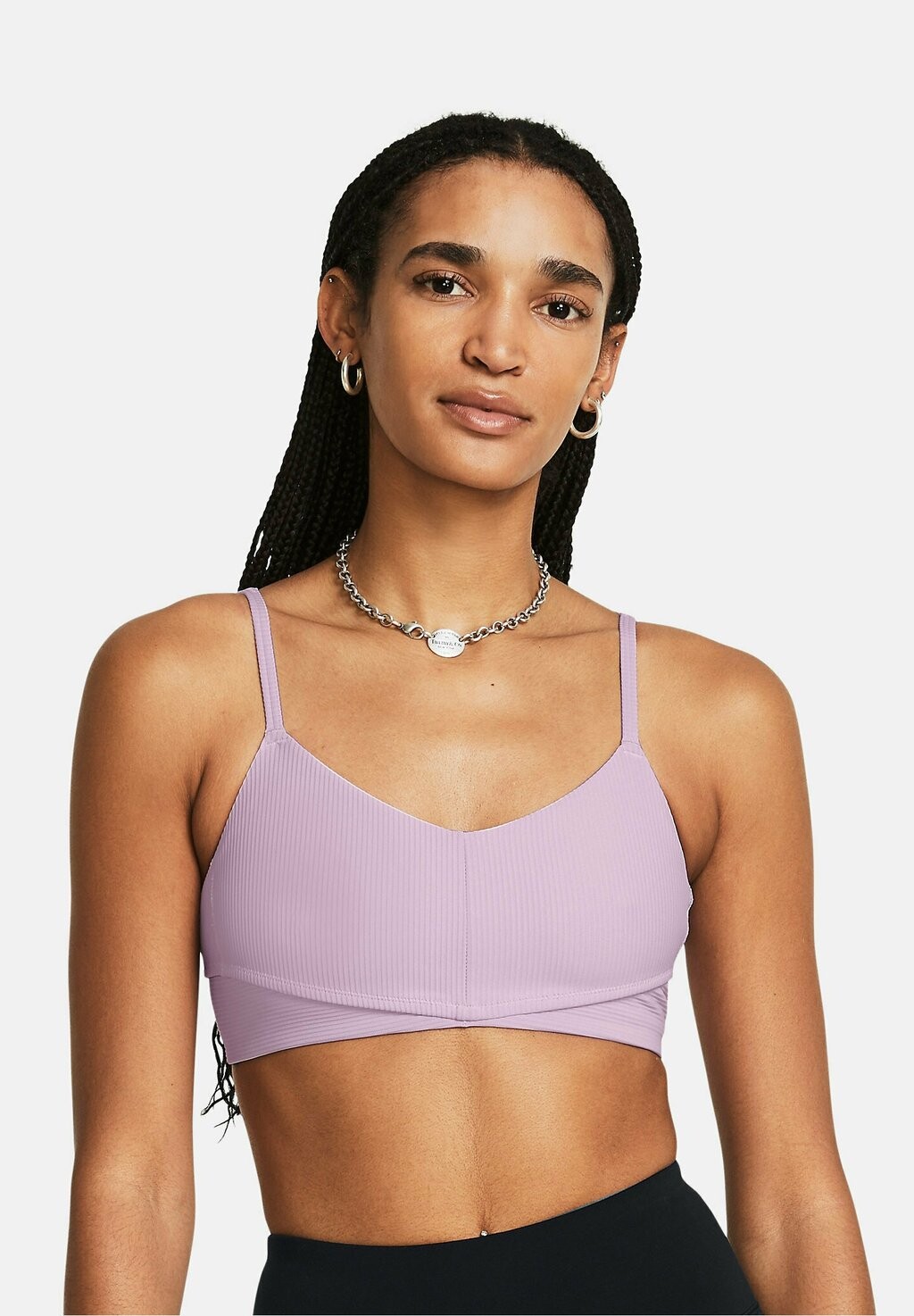 

Спортивный бюстгальтер с легкой поддержкой MERIDIAN Under Armour, цвет purple ace