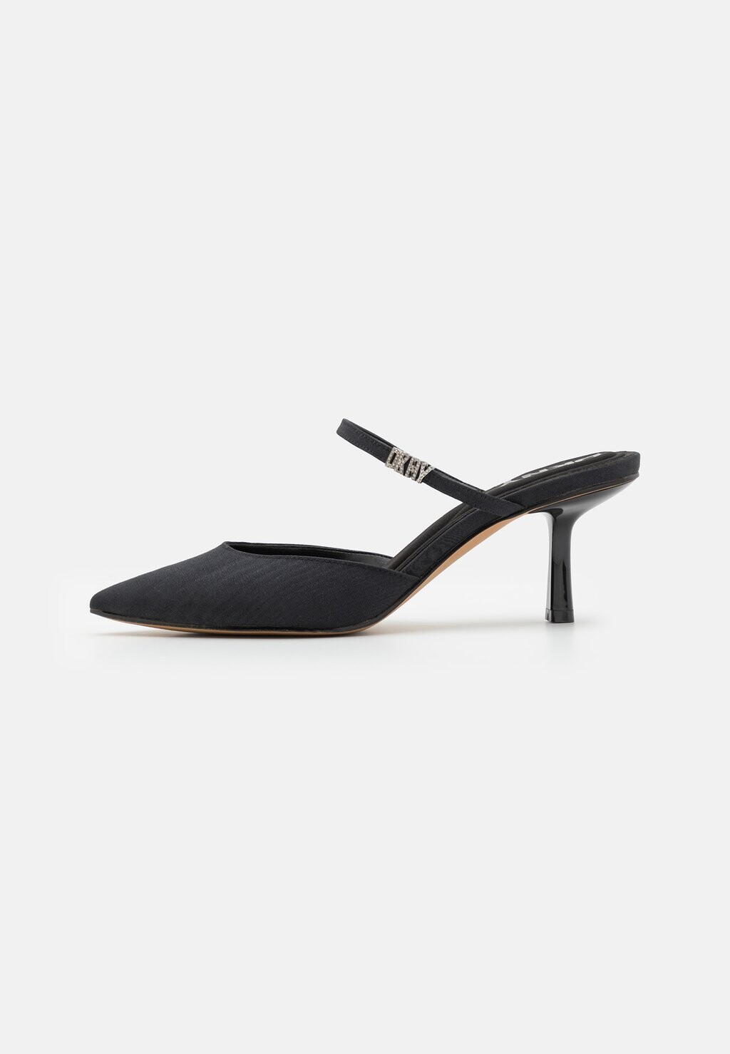 

Шлепанцы на высоком каблуке GEELA MID BAND Dkny, черный