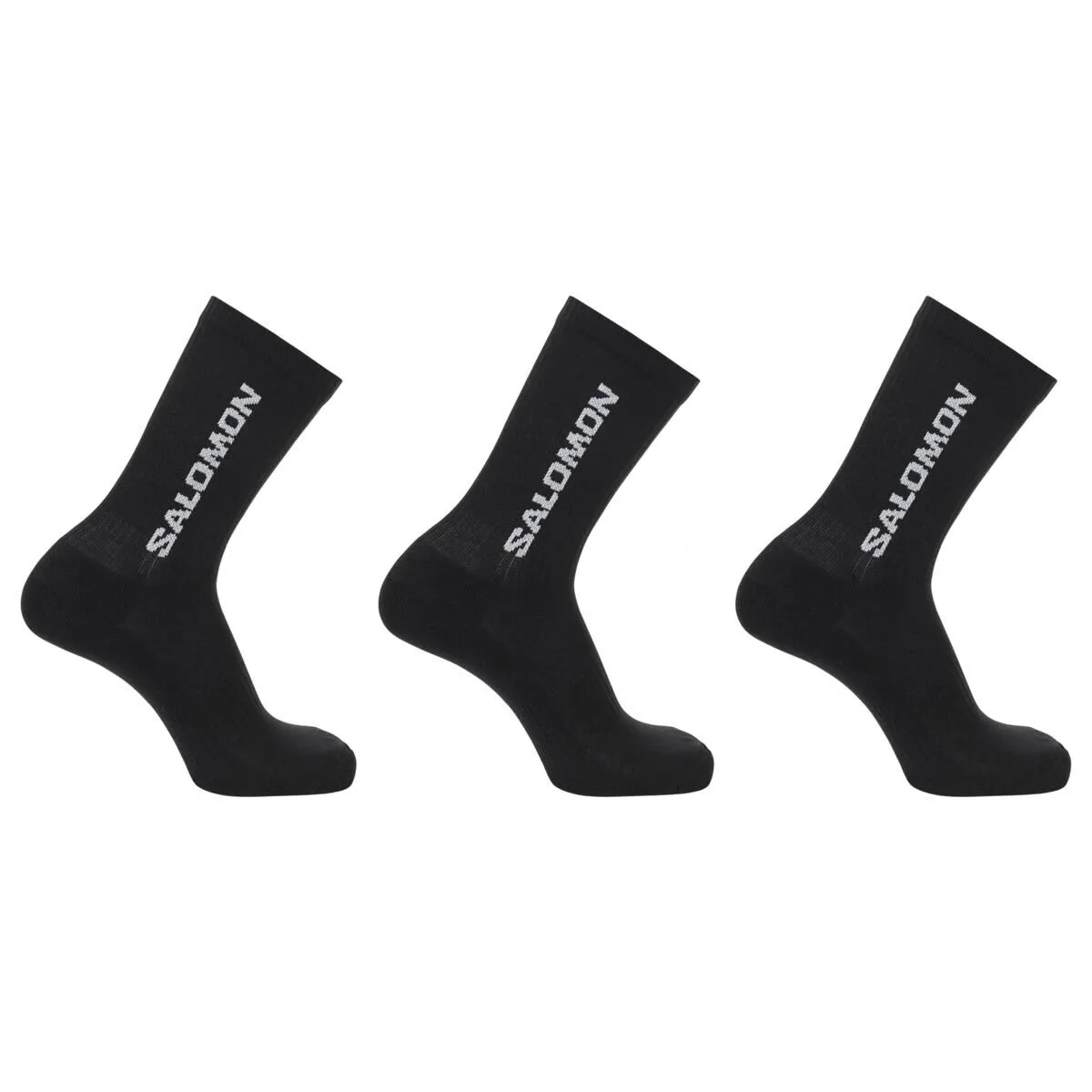 

Упаковка из 3 пар унисекс-носков Salomon Everyday Crew, черный