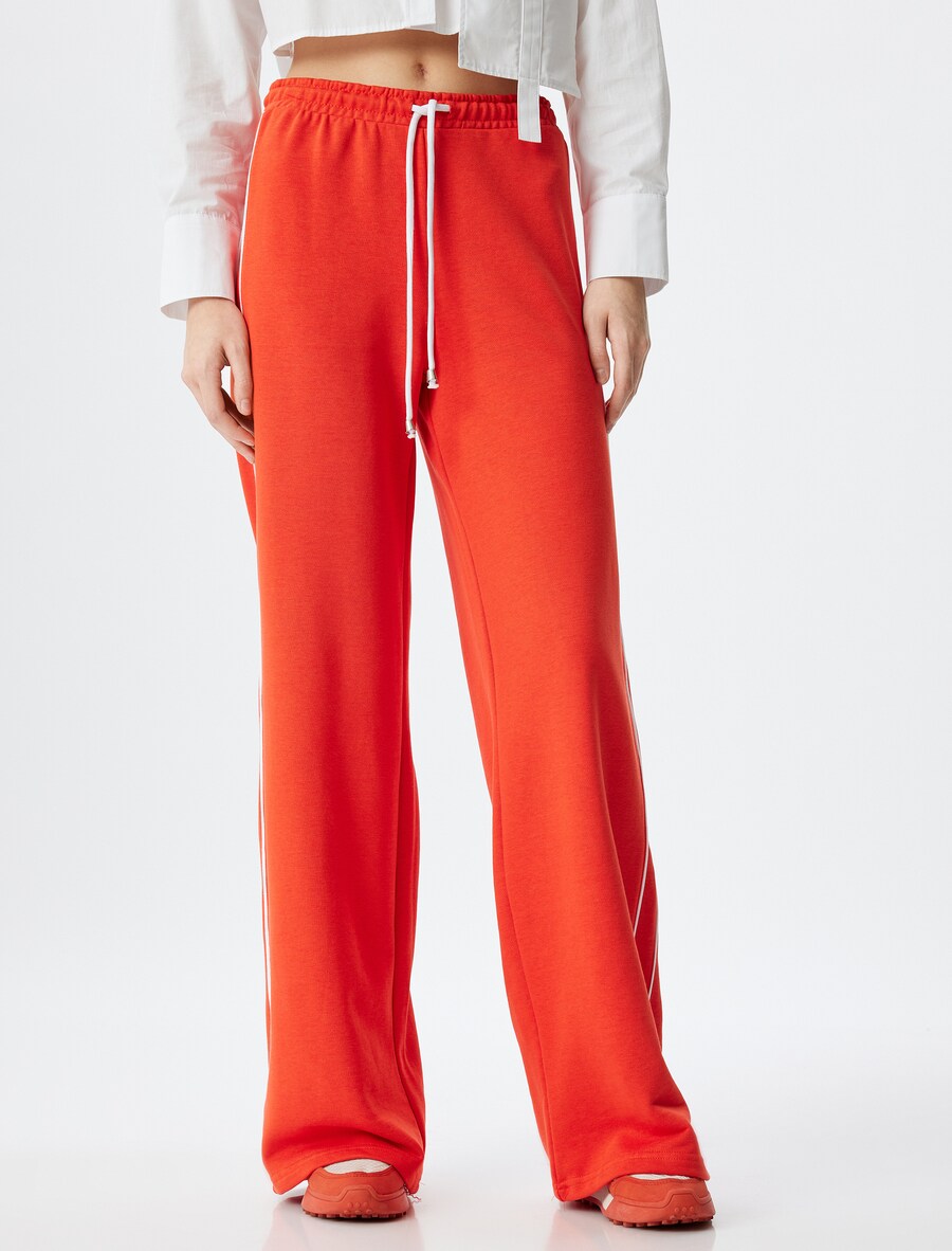 

Широкие брюки Koton, цвет Orange red