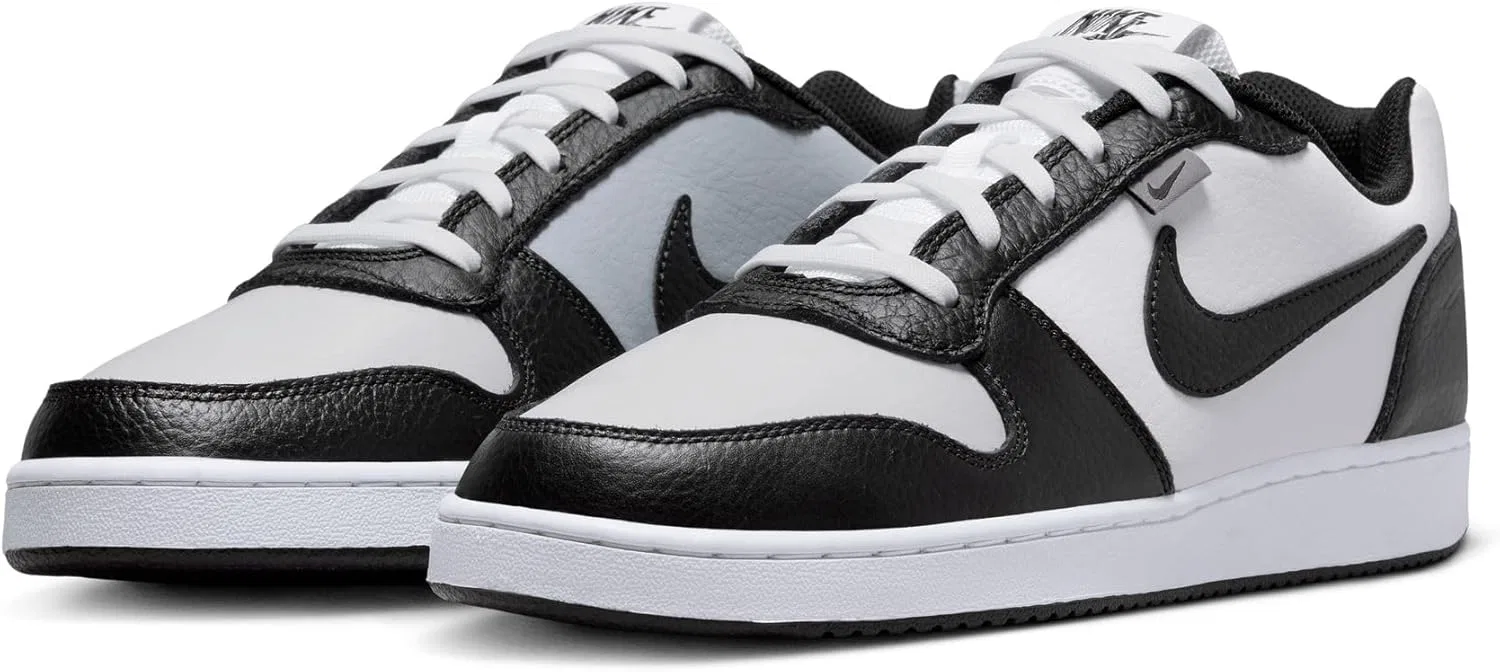 Мужские баскетбольные кроссовки Nike Ebernon Low Prem, 3-White Black Wolf Grey 102 — фото 2