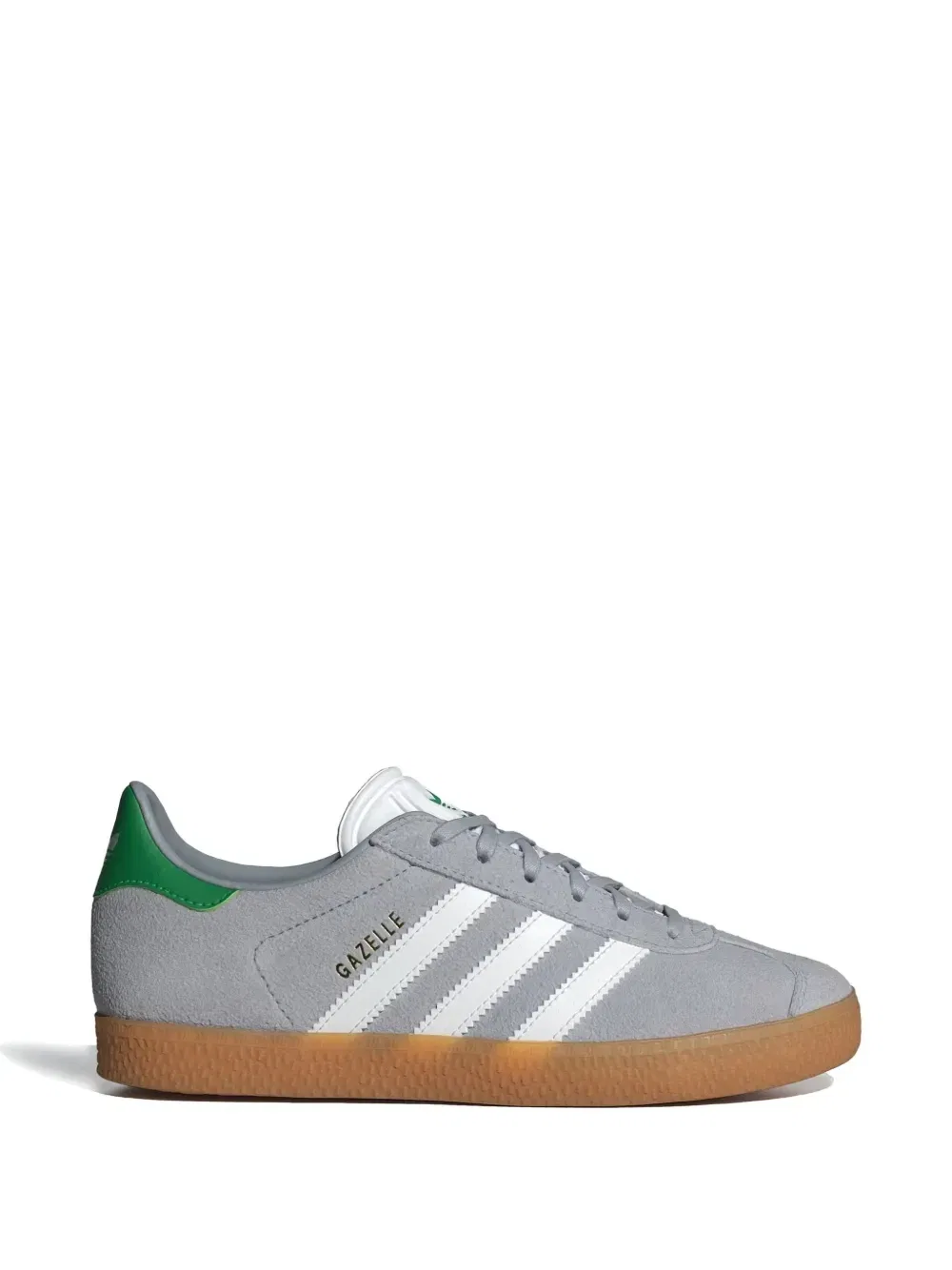 Кроссовки Gazelle с тремя полосками Adidas Kids, серый