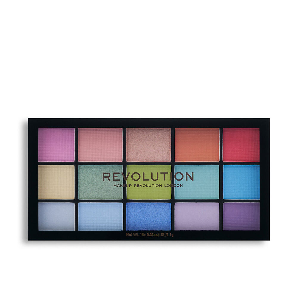 

Тени для век Reloaded eyeshadow palette Revolution make up, 16,5 г, sugar pie