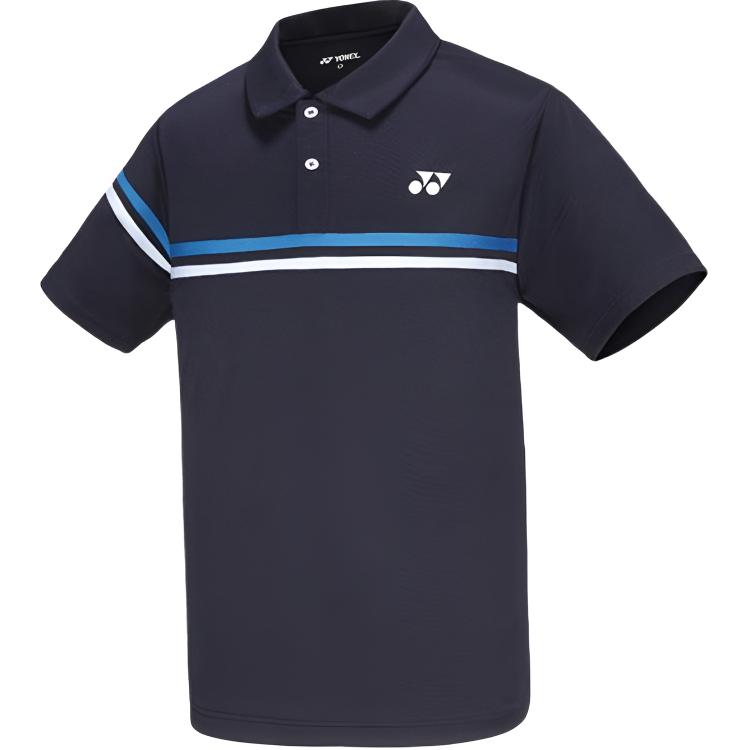 

Дышащая короткая футболка поло unisex YONEX, темно-синий
