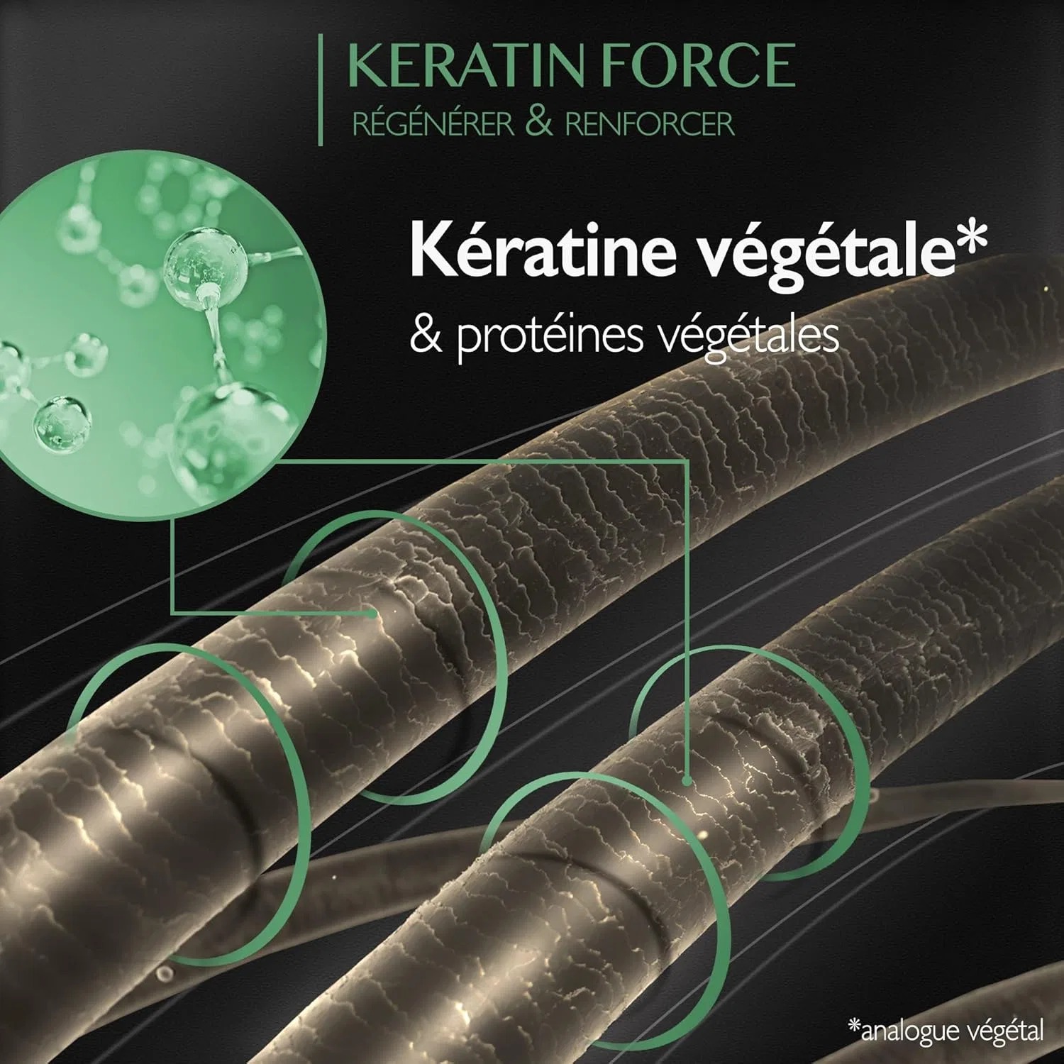 Средство для волос «Keratin Force» от Eugène Perma Essentiel Traitement Essentiel — фото 3