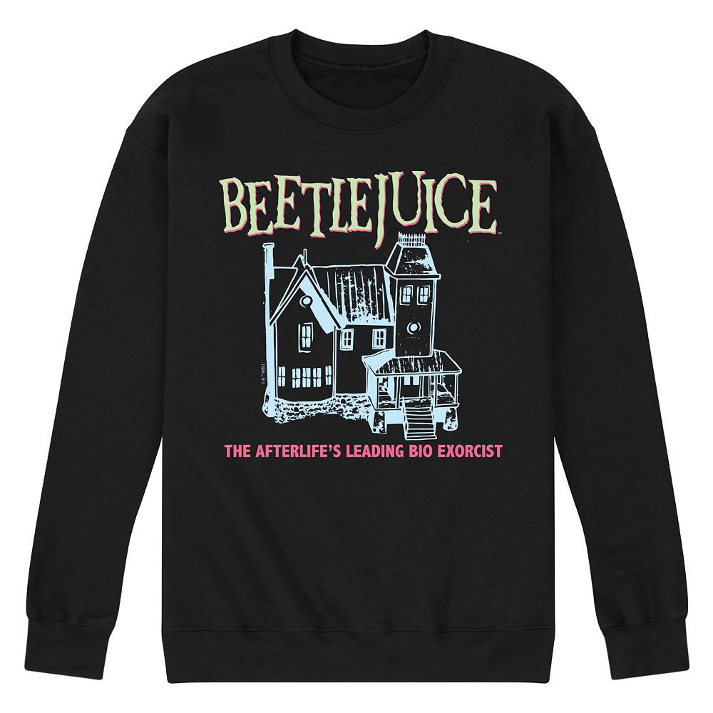 

Мужской флисовый свитшот Beetlejuice House Licensed Character, черный