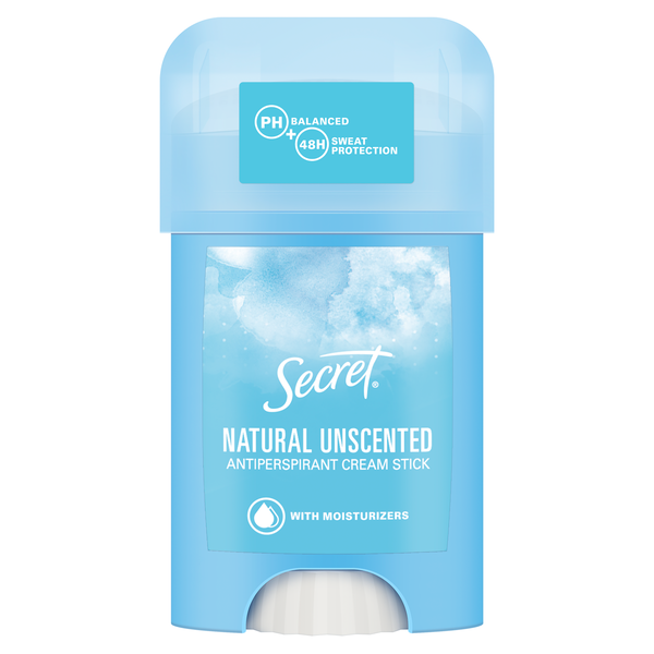 

Кремовый антиперспирант-карандаш для женщин, 40 мл Secret Natural unscented