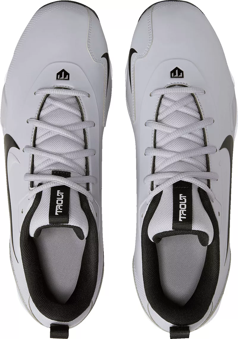 Мужские бейсбольные бутсы Nike Force Trout 9 Keystone RM, серый/черный — фото 4