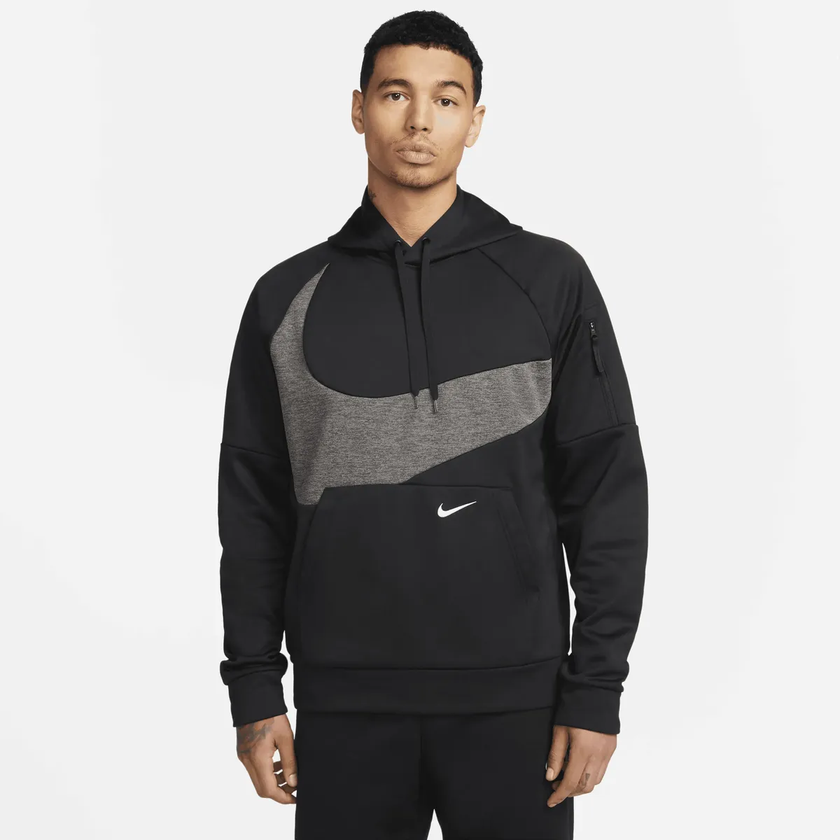 

Толстовка Nike "M NK TF HD PO SWOOSH", белый