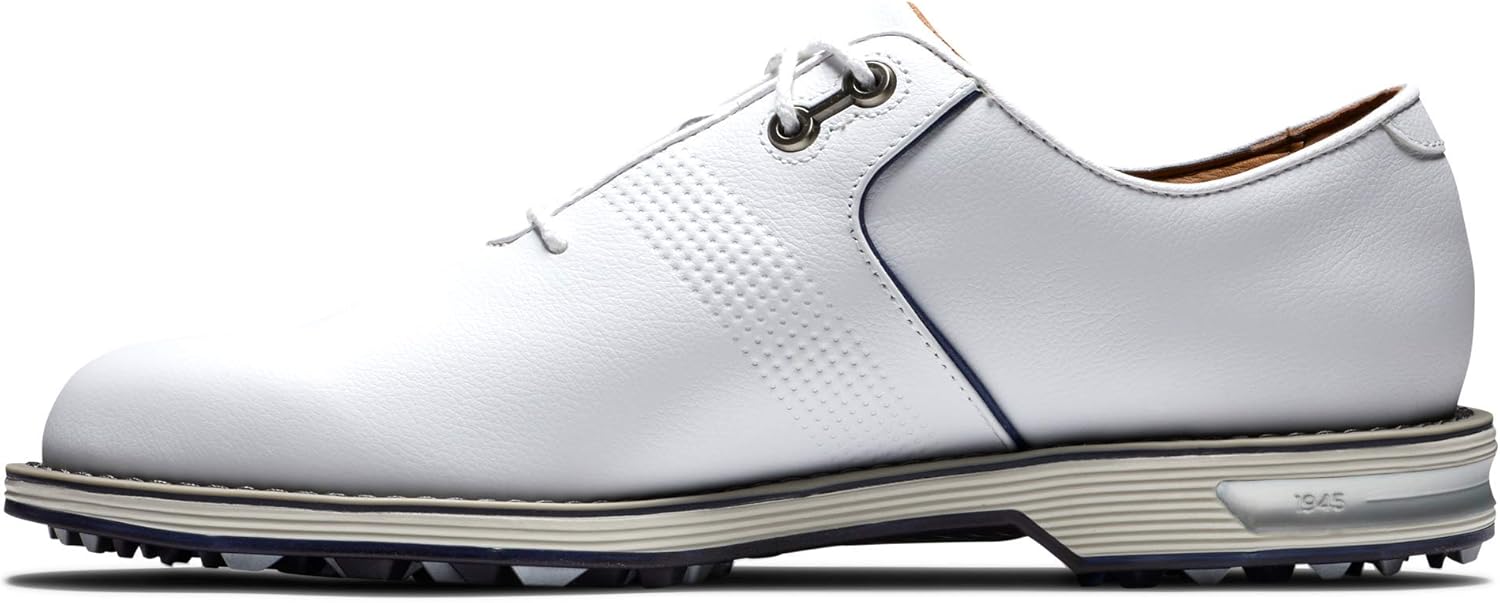 Мужские гольф-ботинки FootJoy серии Premiere Packard прошлого сезона, бело-черные, размер 10,5, белый — фото 3
