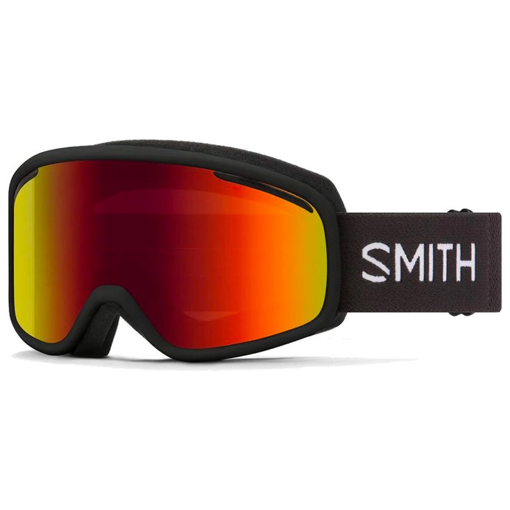 

Горнолыжные очки Vogue, черные, красные, Sol-X, зеркальные Smith