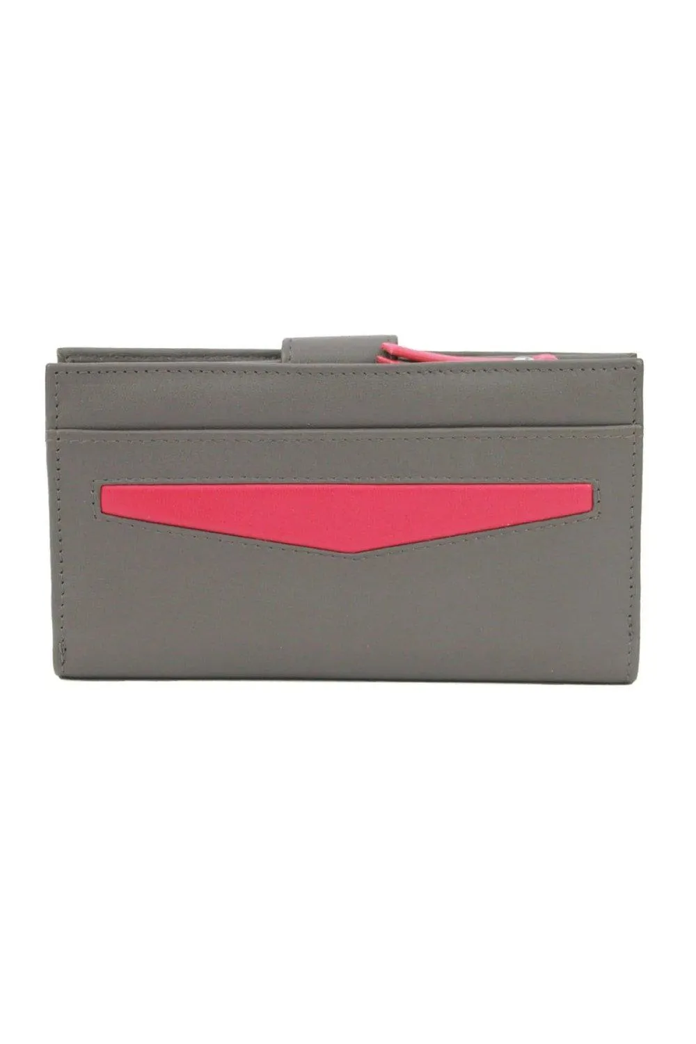 

Кожаный кошелек Hayley Eastern Counties Leather, серый