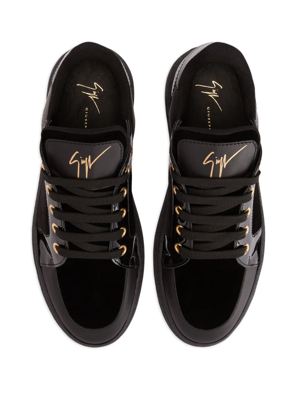 Кеды с закругленным носком Giuseppe Zanotti, черный — фото 4