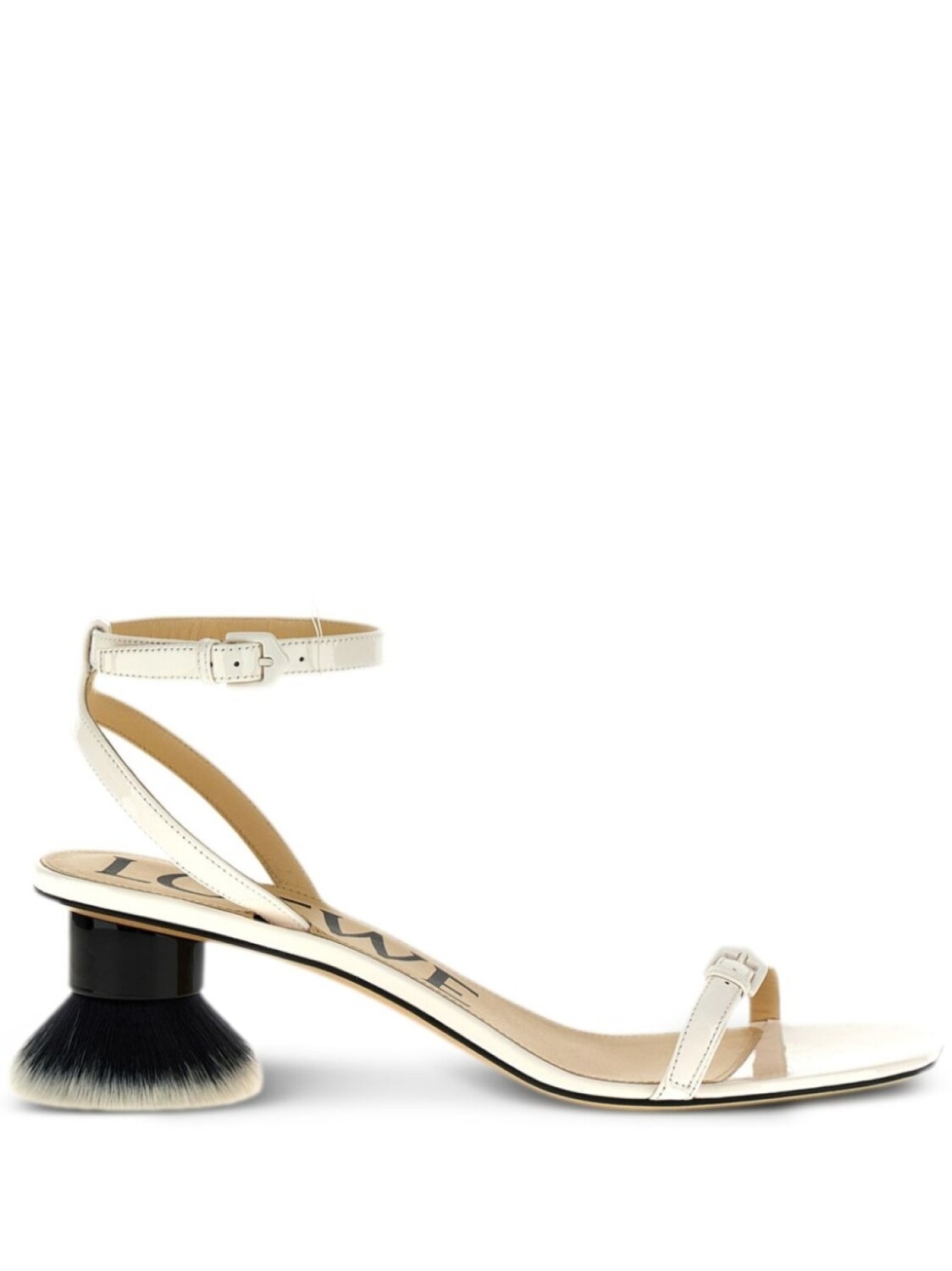 

Сандалии Petal Brush 40 мм LOEWE, белый