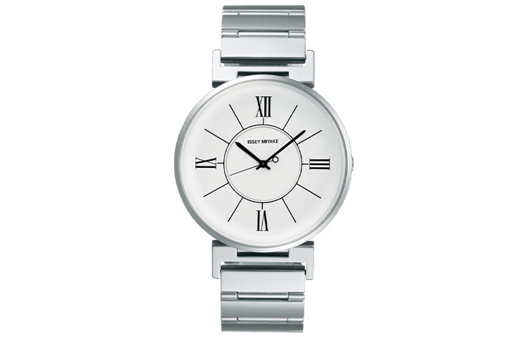

Кварцевые часы на стальном браслете для мужчин с белым циферблатом NYAL003 ISSEY MIYAKE
