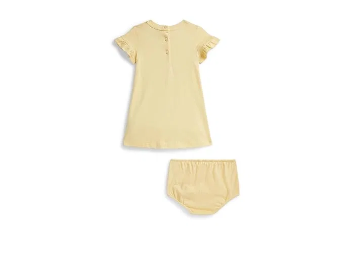 Платье с шортами Polo Bear хлопок Polo Ralph Lauren Kids, Deckwash White — фото 2