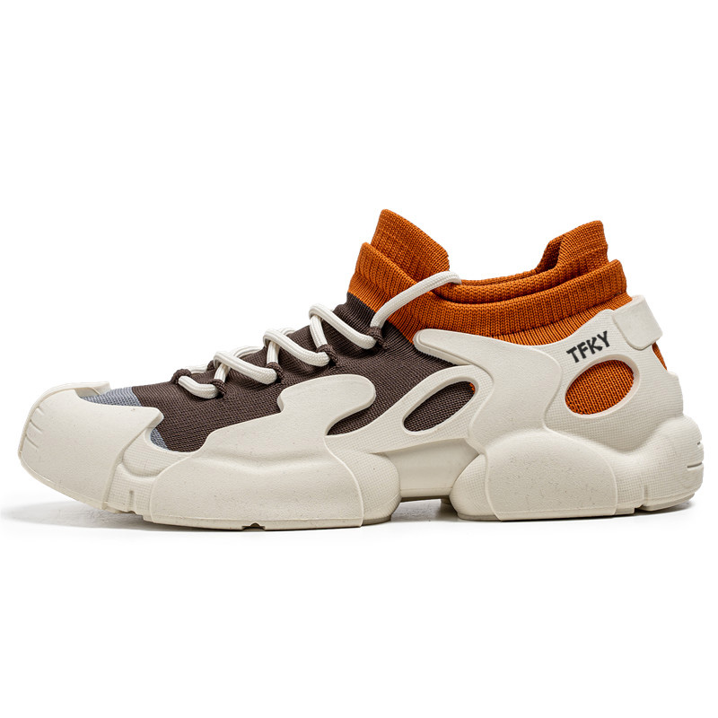 

Низкие повседневные туфли мужские TFKY, Beige Orange