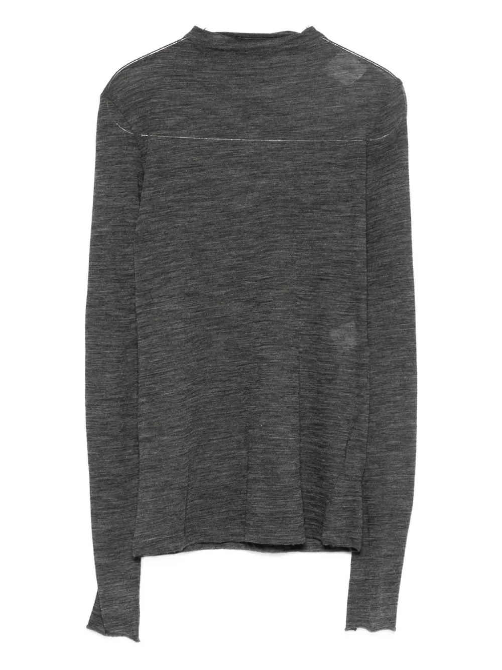 

Свитер с воротником-стойкой Alysi, серый