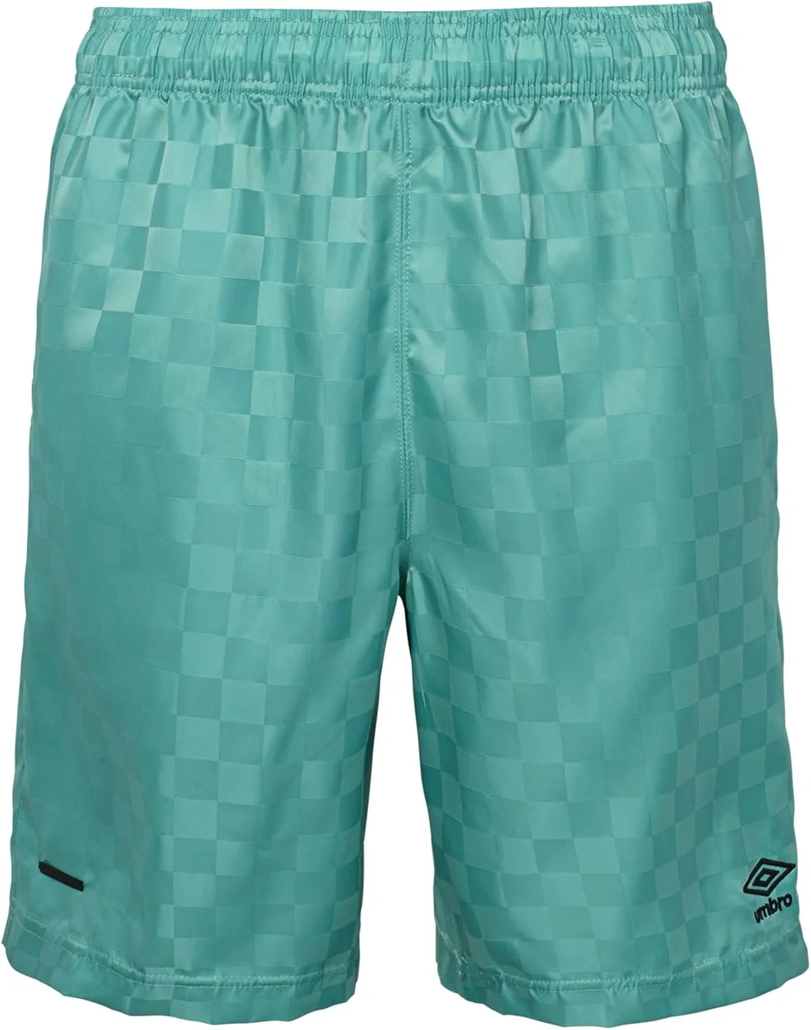 Шорты для мальчиков Checkerboard Umbro, цвет Mint/Black Beauty