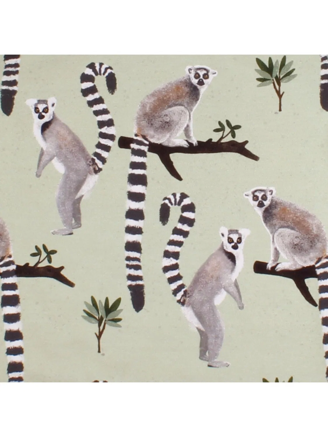 Футболка 'Lemurs T-Футболка' Walkiddy, Green — фото 3