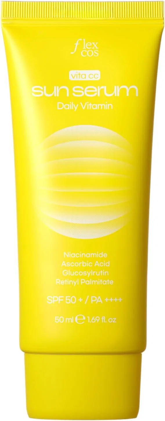 Солнцезащитный крем для лица CC Daily Sun Serum, SPF 50, 50 мл, FLEXCOS