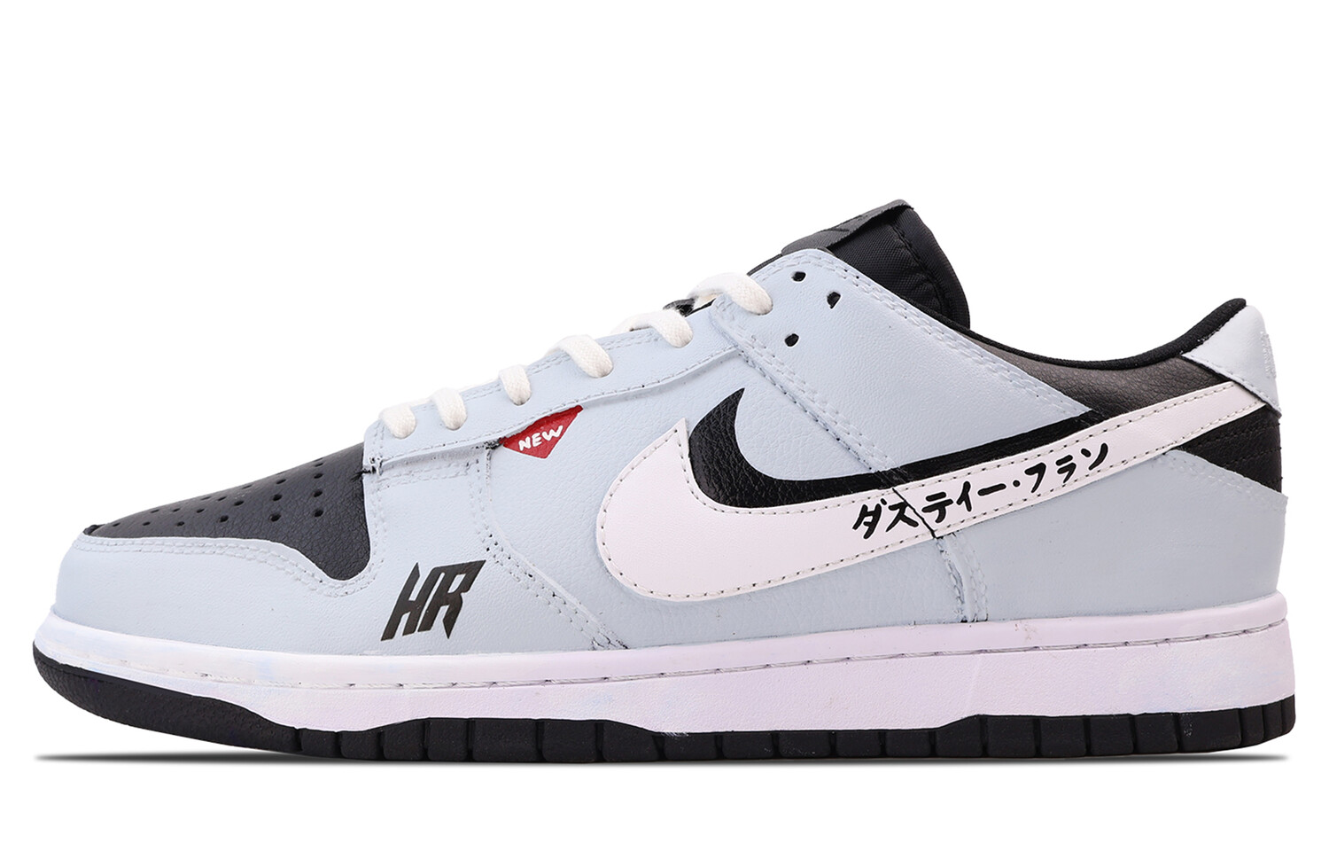 

Кроссовки Nike Dunk Skateboarding Shoes Men Low-top White, серый/белый