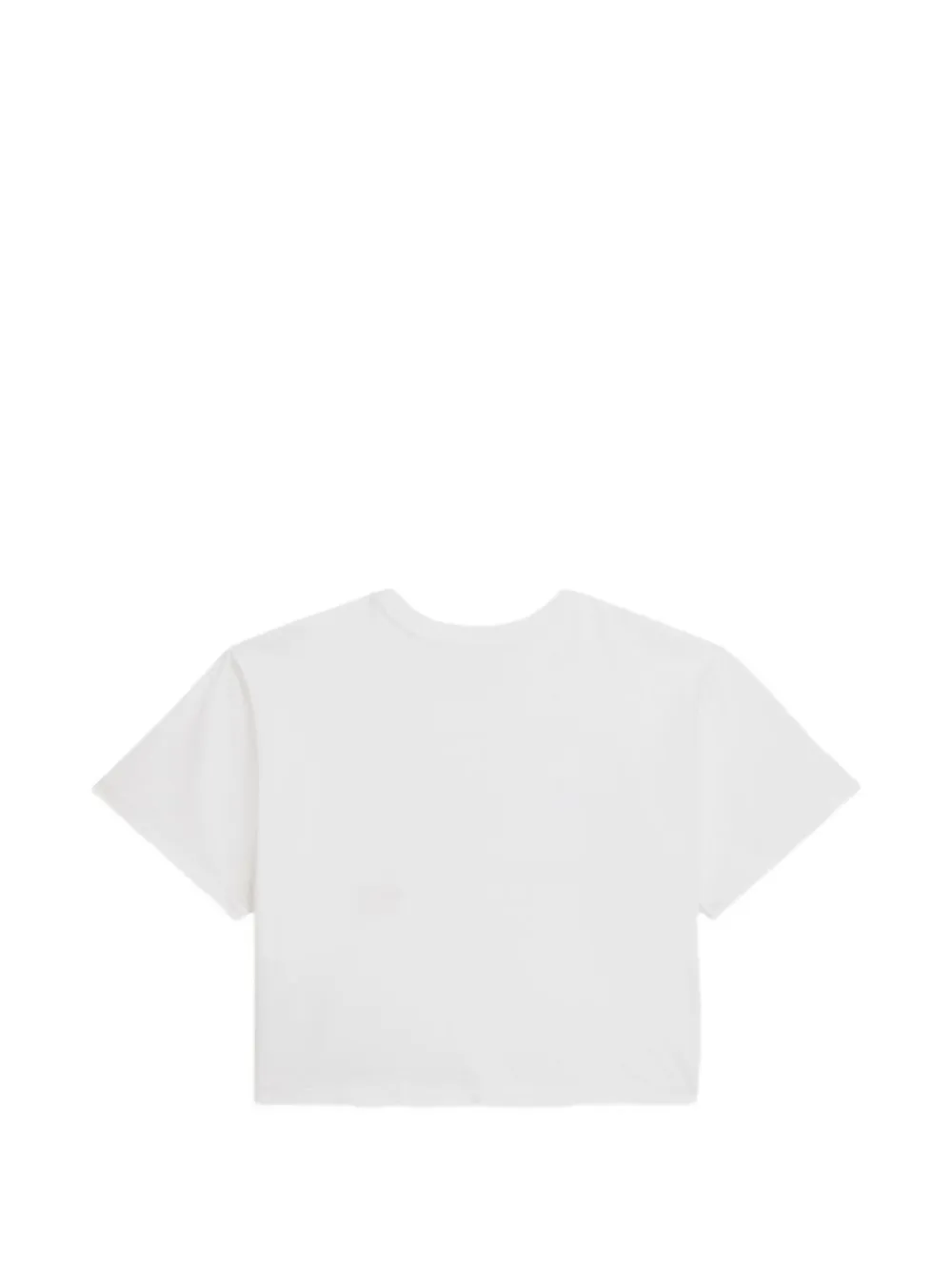 Футболка с принтом флага Polo Ralph Lauren Kids, белый — фото 2