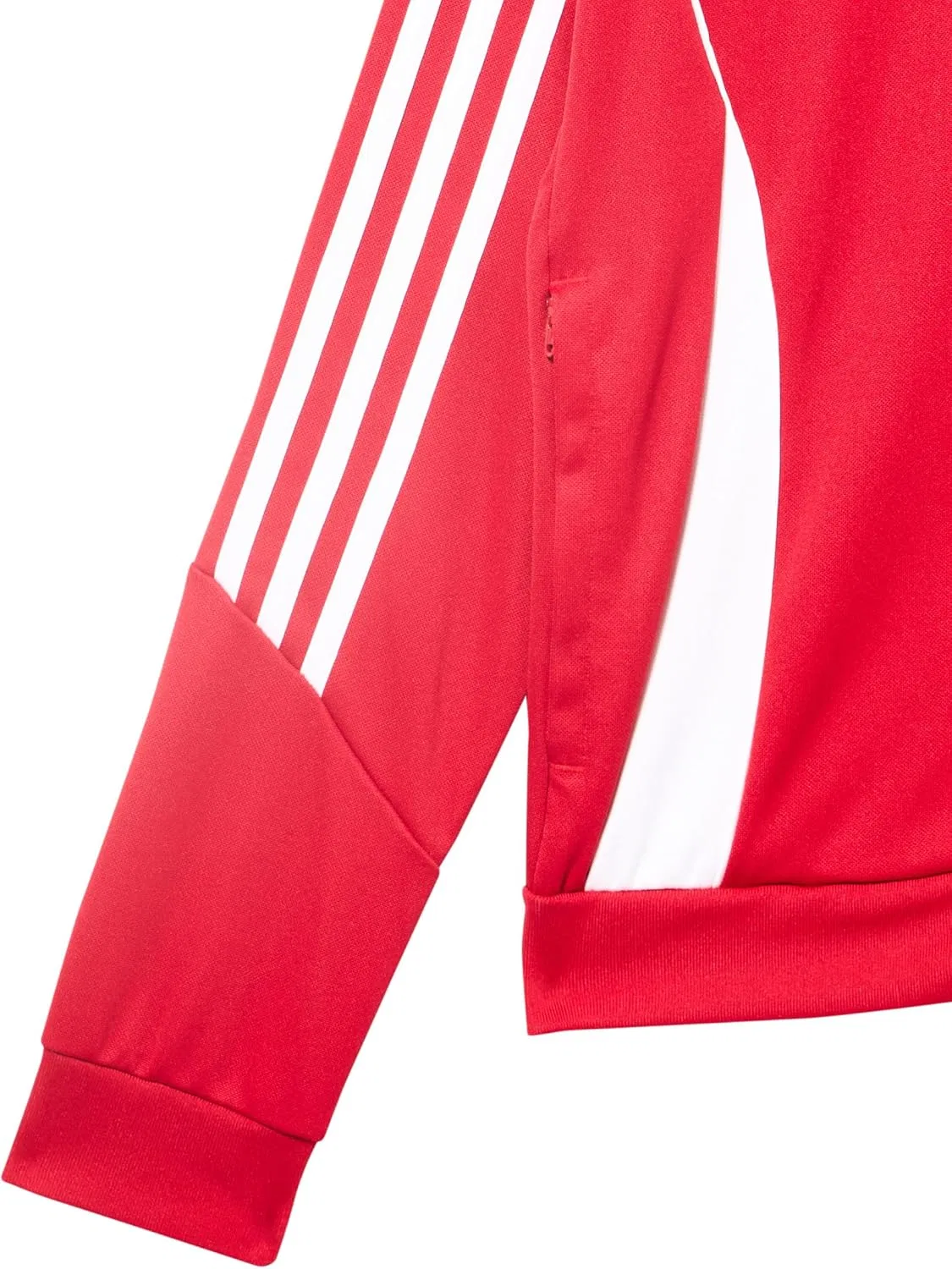 Детская тренировочная куртка adidas Tiro 24, Team Power Red/White — фото 4