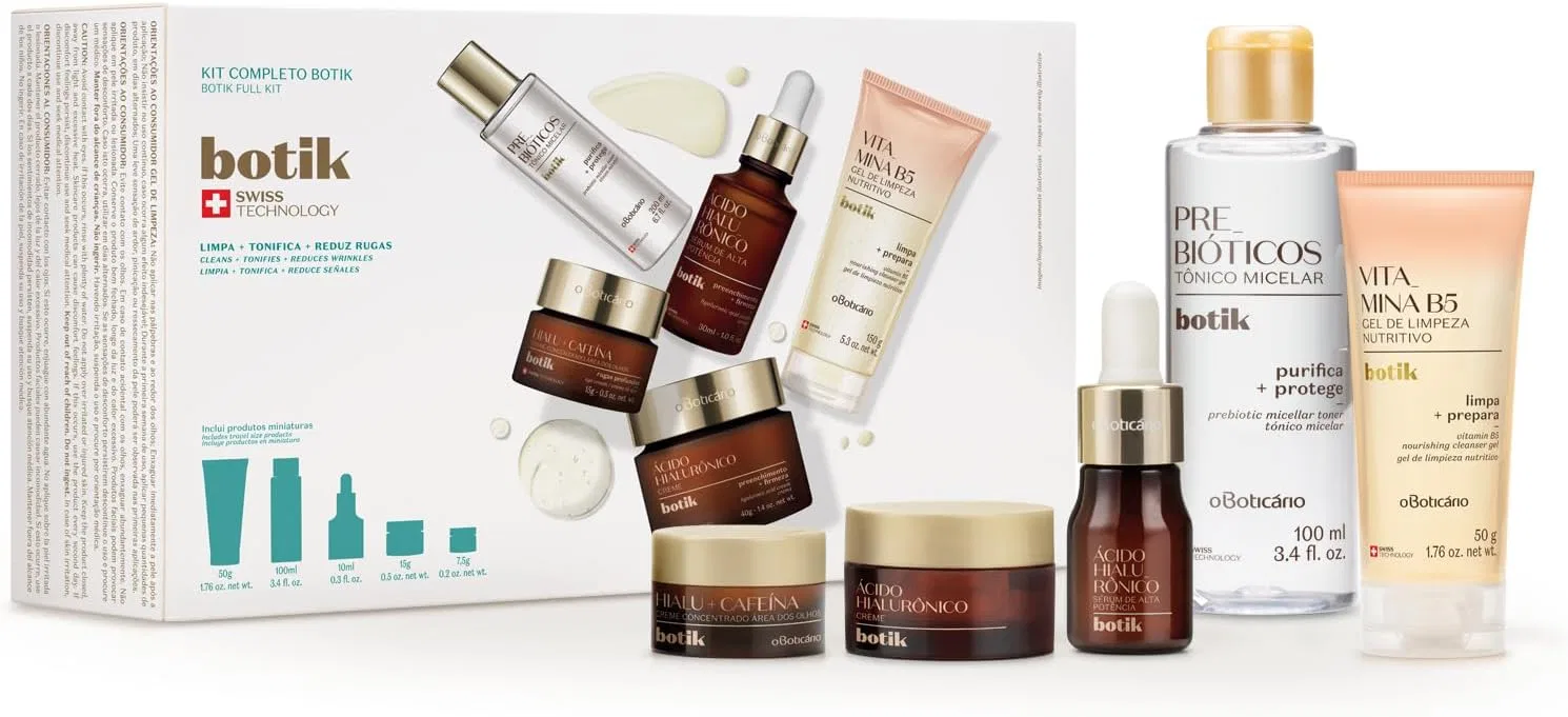 Набор для лица Botik Complete Facial 5 предметов O Boticario
