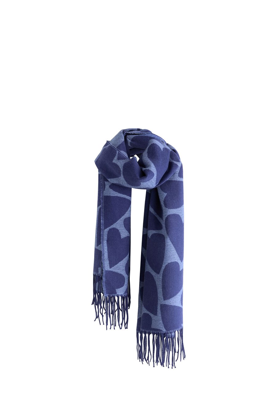 

Шарф Next Scarf, Navy Heart Print/Blue