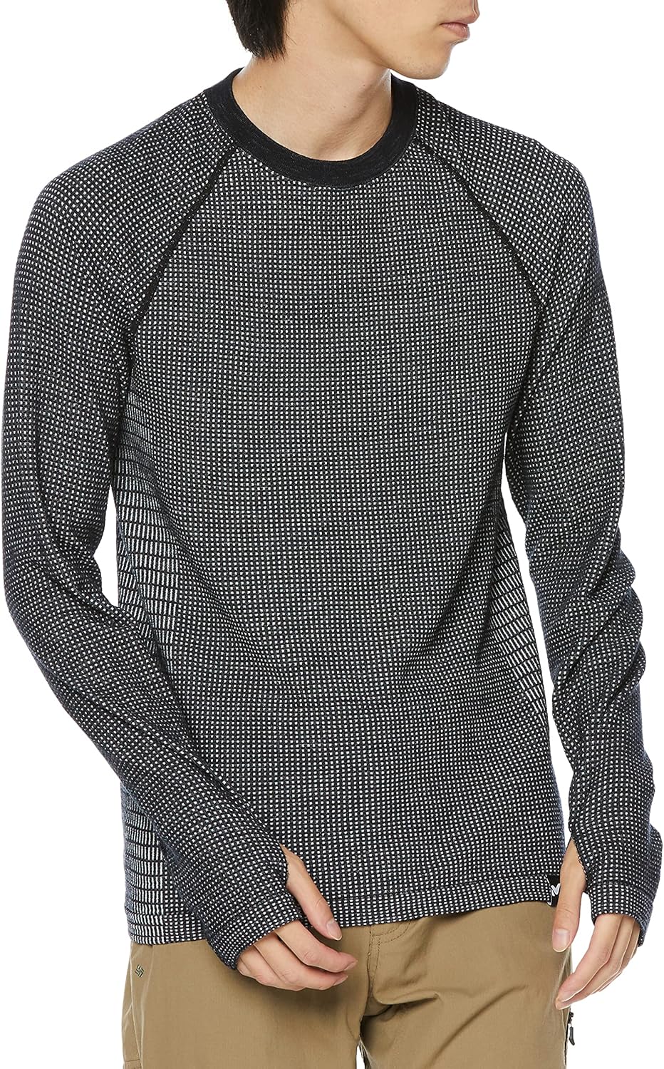 

Мужская флисовая толстовка MILLET MIV01905 из вафельной шерсти, черный