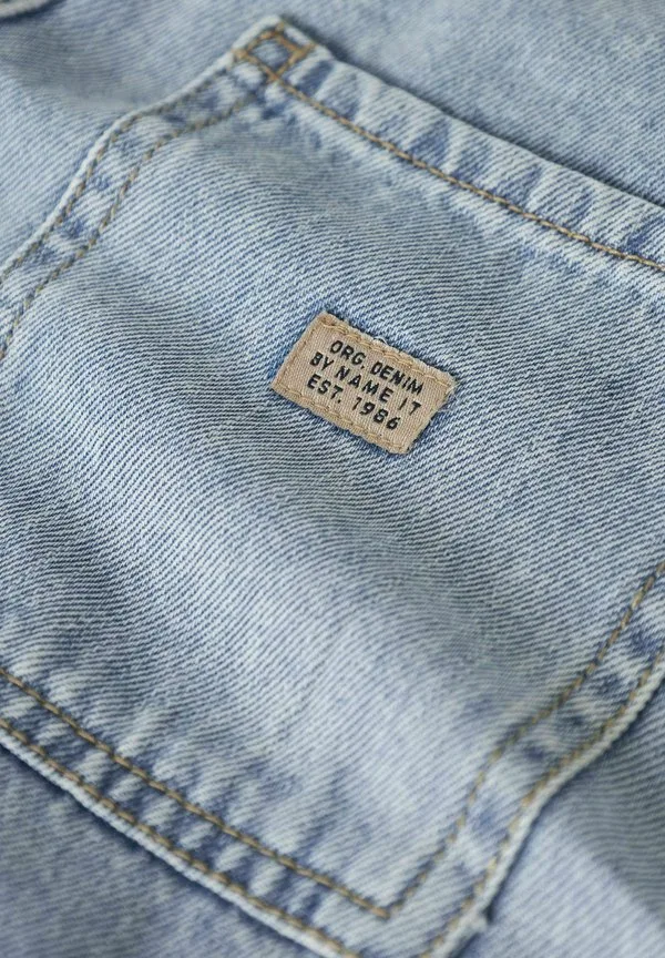 Джинсы свободного кроя, бочкообразный крой Name It, Light Blue Denim — фото 4