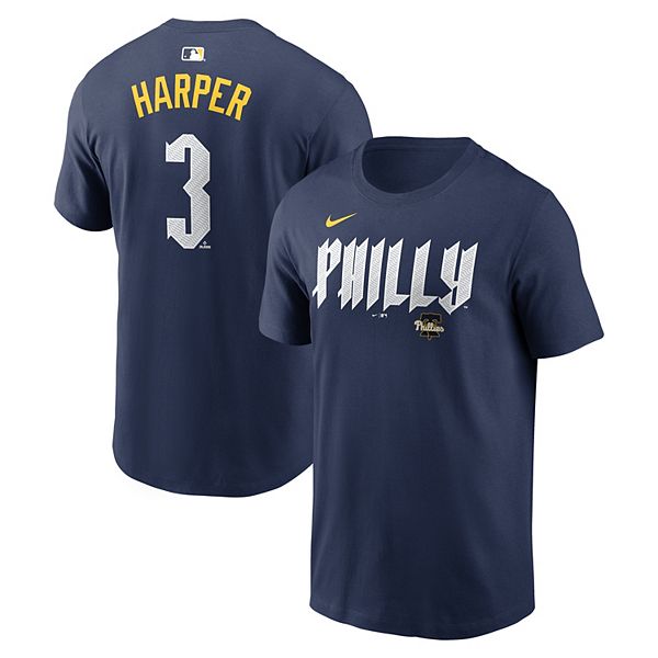 

Футболка Philadelphia Phillies City Connect с именем и номером Bryce Harper Nike
