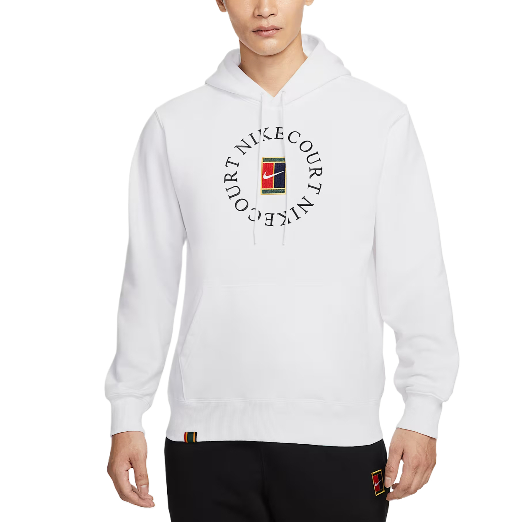 

Толстовка Dri Fit FW/AW25 мужская Nike, белый/черный