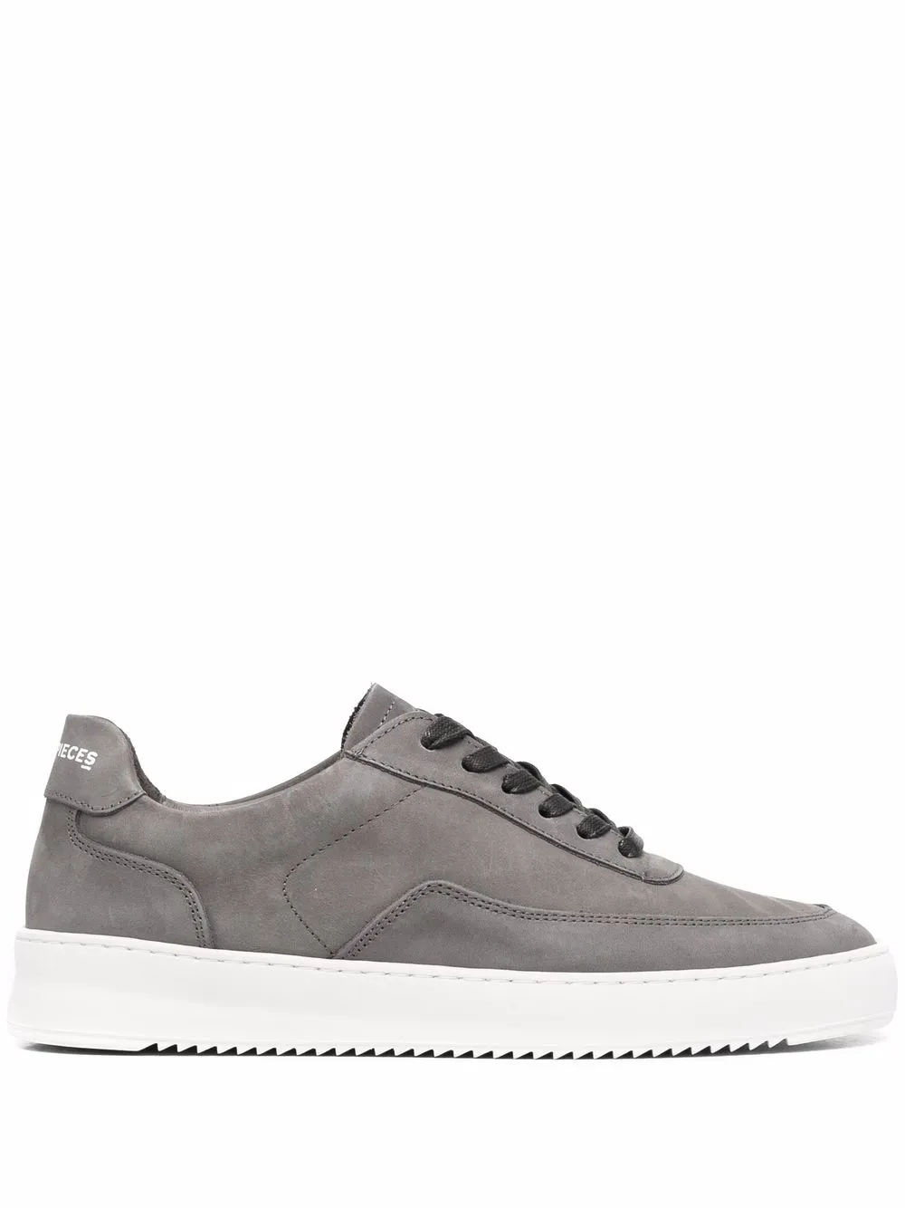 

Кеды на шнуровке Filling Pieces, серый